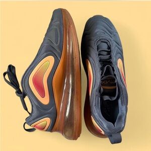 SOLD!!!! NIKE- Air Max 720 GS in the Gunsmoke/Fuel Orange colorway
